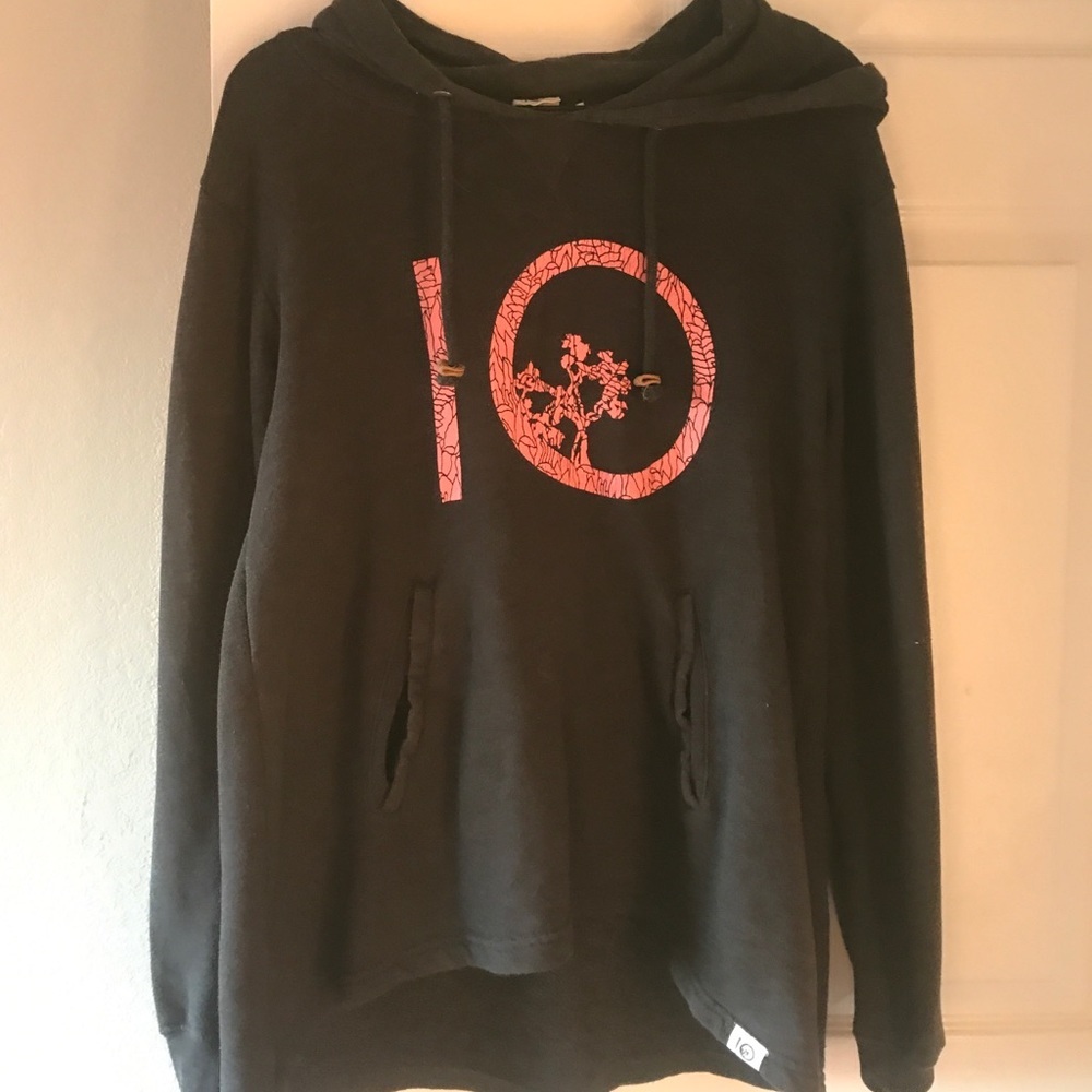 COPY - Ten Tree Charcoal Grey Hoodie - with pocke…